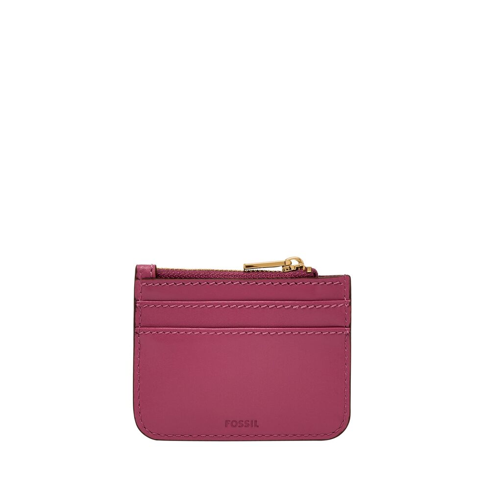 6357 Lennox Zip Card Case Wallet, Infinite Pink - Picture 3 of 4